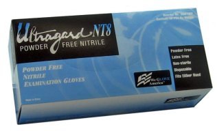 Gloveman Nitrile Powder Free Gloves 4 mil - (100 gloves per box MIN 10 box order)- M